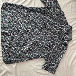 Van Heusen Camouflage Floral Shirt